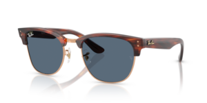 Ray-Ban R0504S CLUBMASTER REVERSE, colore 13983A · Striato avana su rosa oro