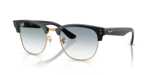 Ray-Ban R0504S CLUBMASTER REVERSE, colore 667779 · Nero su oro