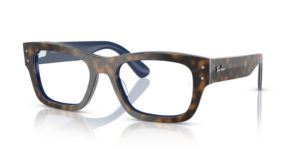 Ray-Ban RX7683V JOSEPH, colore 8391 · Avana grigio su sfumato blu