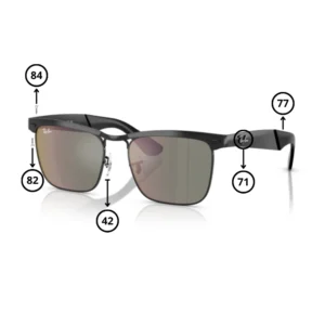 Piezas de Repuesto RB3875 WAYFARER DELUXE Originales