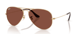 Ray-Ban 3025 AVIATOR LARGE METAL, colore 001/C5 · Arista oro