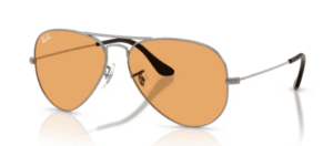 Ray-Ban 3025 AVIATOR LARGE METAL, colore 004/33 gunmetal