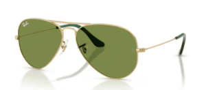 Ray-Ban 3025 AVIATOR LARGE METAL, colore 001/4E · Arista oro