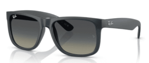 Ray-Ban 4165 JUSTIN, colore 681311 · Rubber blu