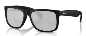 Ray-Ban 4165 JUSTIN, colore 622/Y4 · Rubber nero