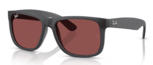 Ray-Ban 4165 JUSTIN, colore 687375 · Opal grigio