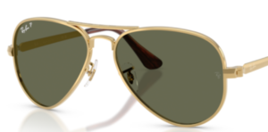 Lenti originali LENSESRB9707S Aviator Max, colore 58 · Verde polarizzato