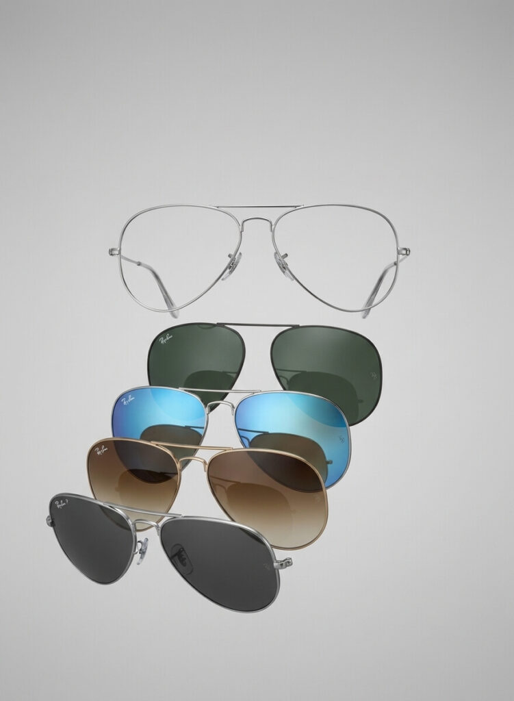 Lenti originali Ray-Ban 3689 Aviator Metal II | Ricambio