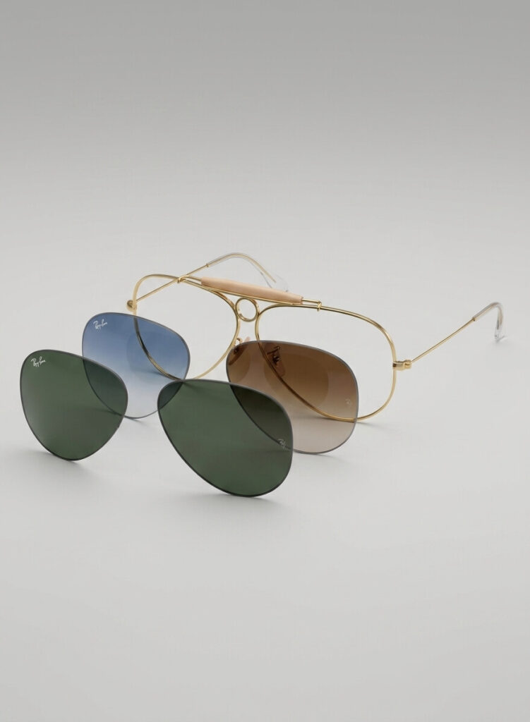 Lenti originali Ray-Ban 3138 Shooter – Ricambio ufficiale