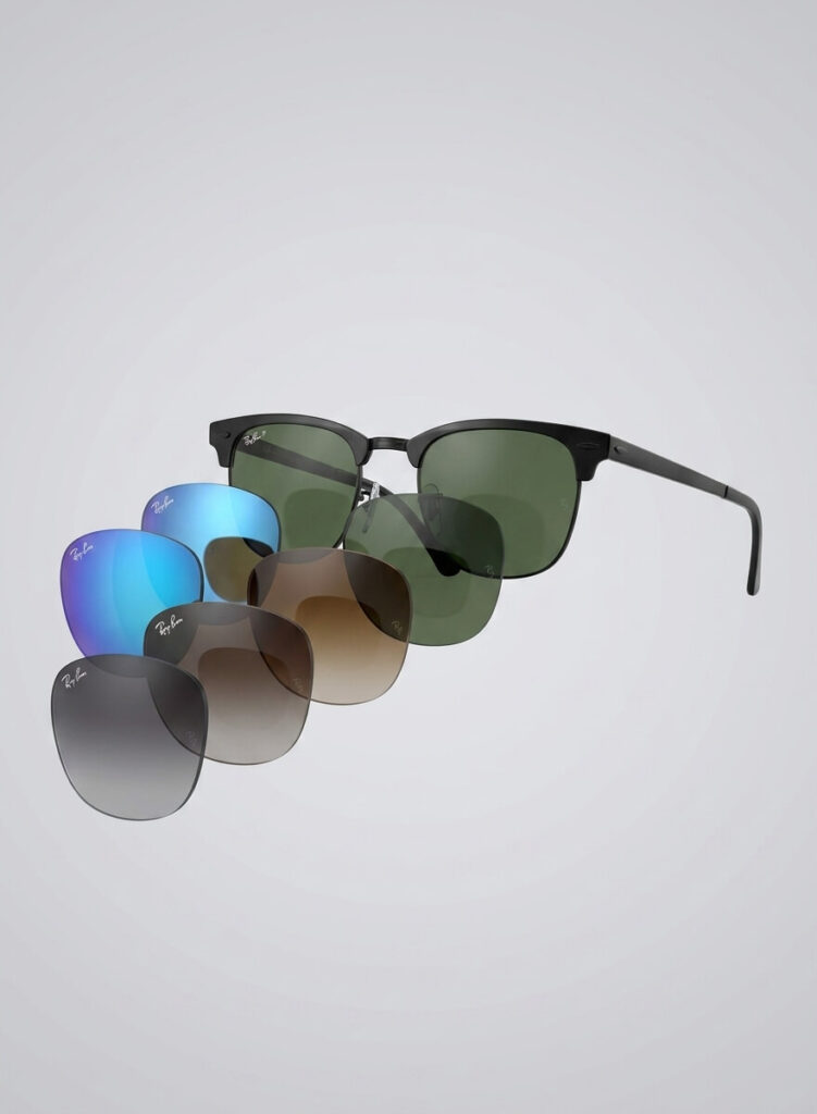 Lenti originali Ray-Ban 3716 Clubmaster Metal | Ricambio