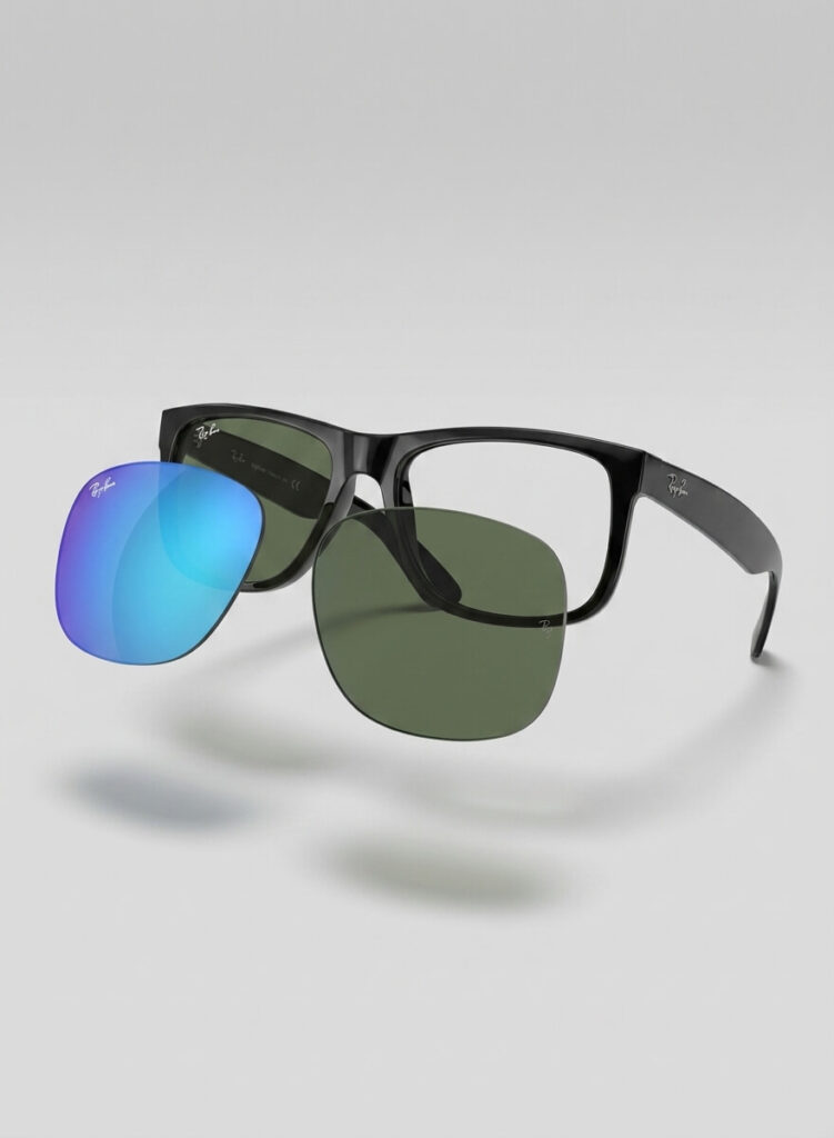 Lenti originali Ray-Ban 4165 JUSTIN – Ricambio ufficiale