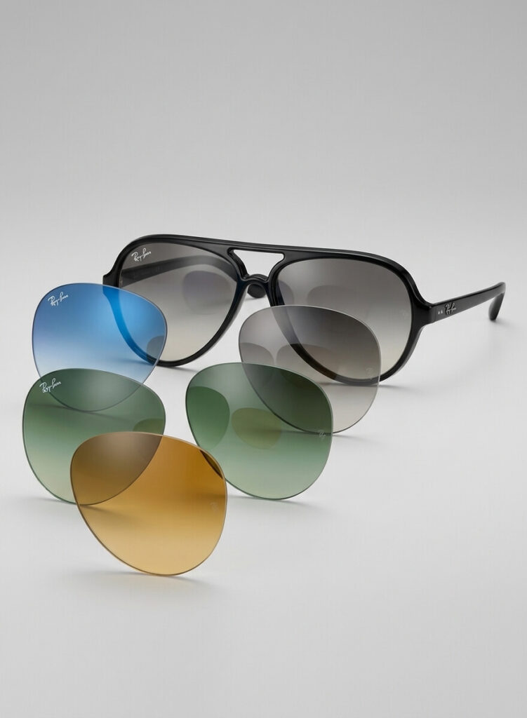 Lenti originali Ray-Ban 4125 CATS 5000 | Ricambio ufficiale