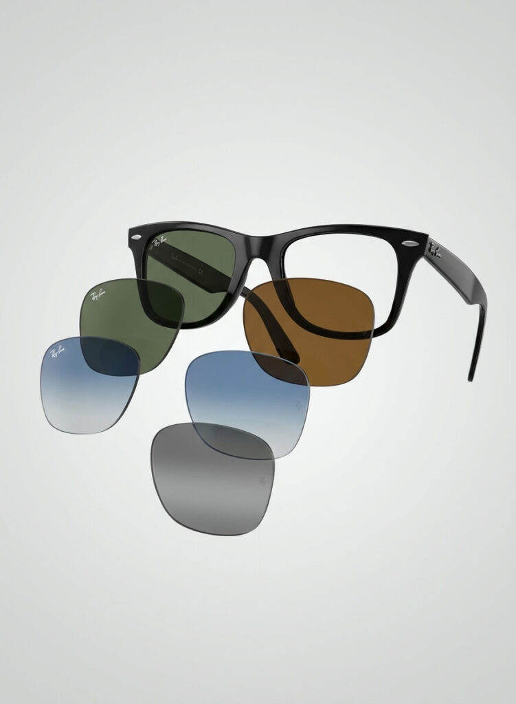 Lenti originali Ray-Ban 4195 Wayfarer Liteforce | Ricambio