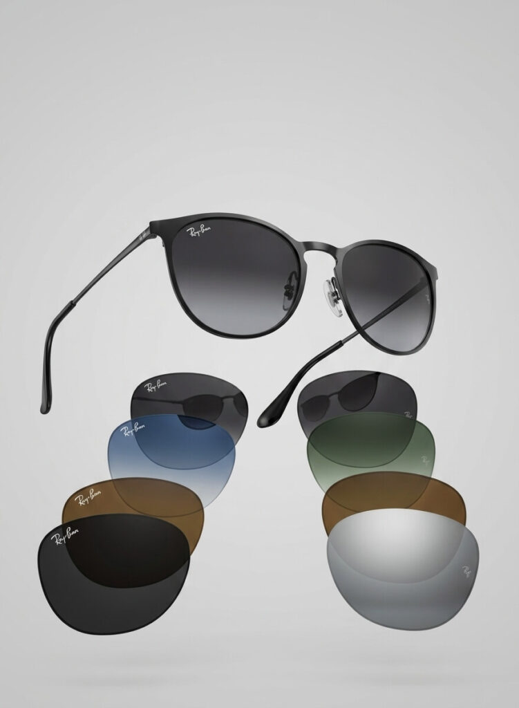 Lenti originali Ray-Ban 3539 Erika Metal – Ricambio autentico
