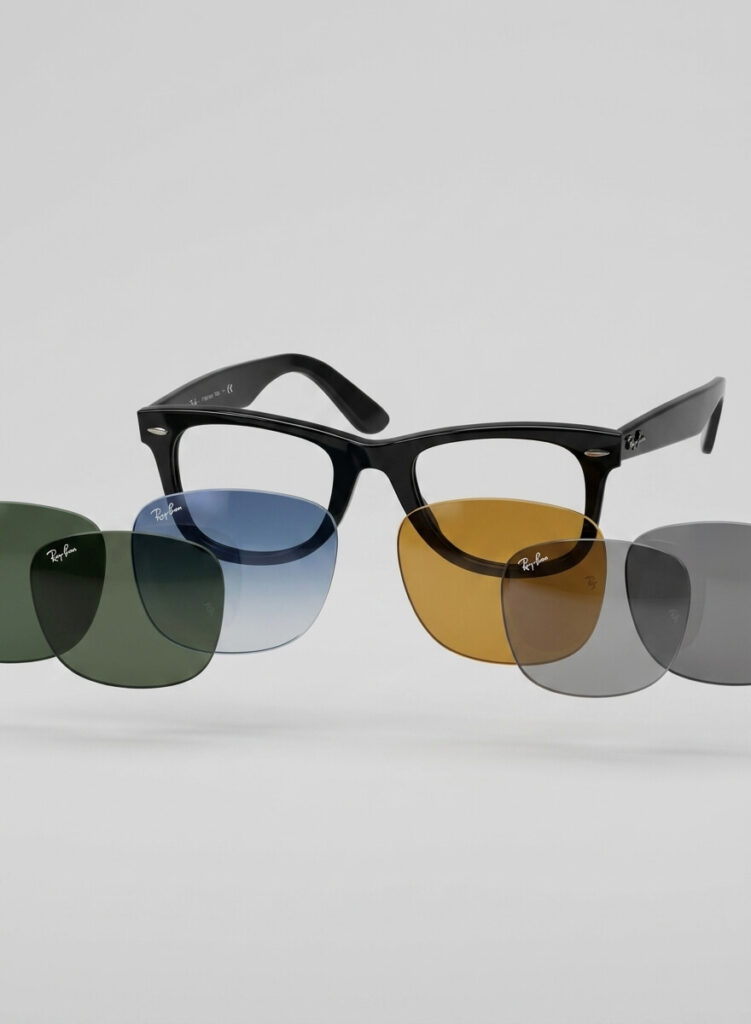 Lenti originali Ray-Ban 4340 Wayfarer | Ricambio ufficiale