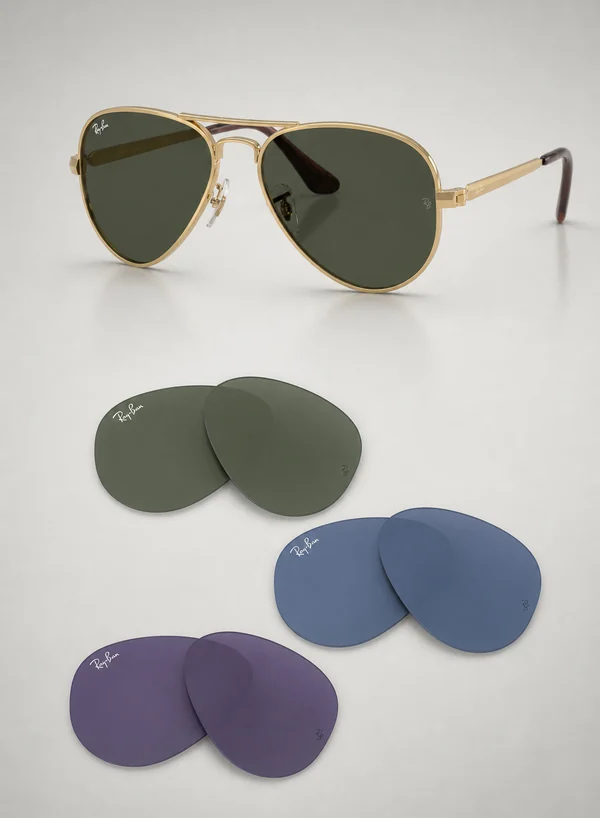 Lenti di ricambio originali Ray-Ban RB3925