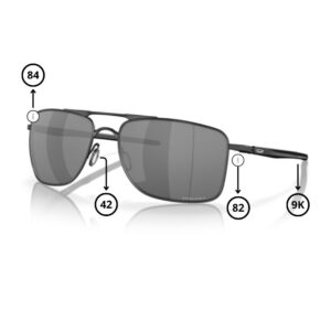Pezzi di ricambio Oakley 4124 GAUGE 8 originali