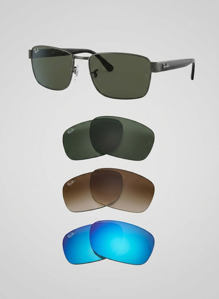 Lenti originali Ray-Ban RB3750 | Ricambio ufficiale