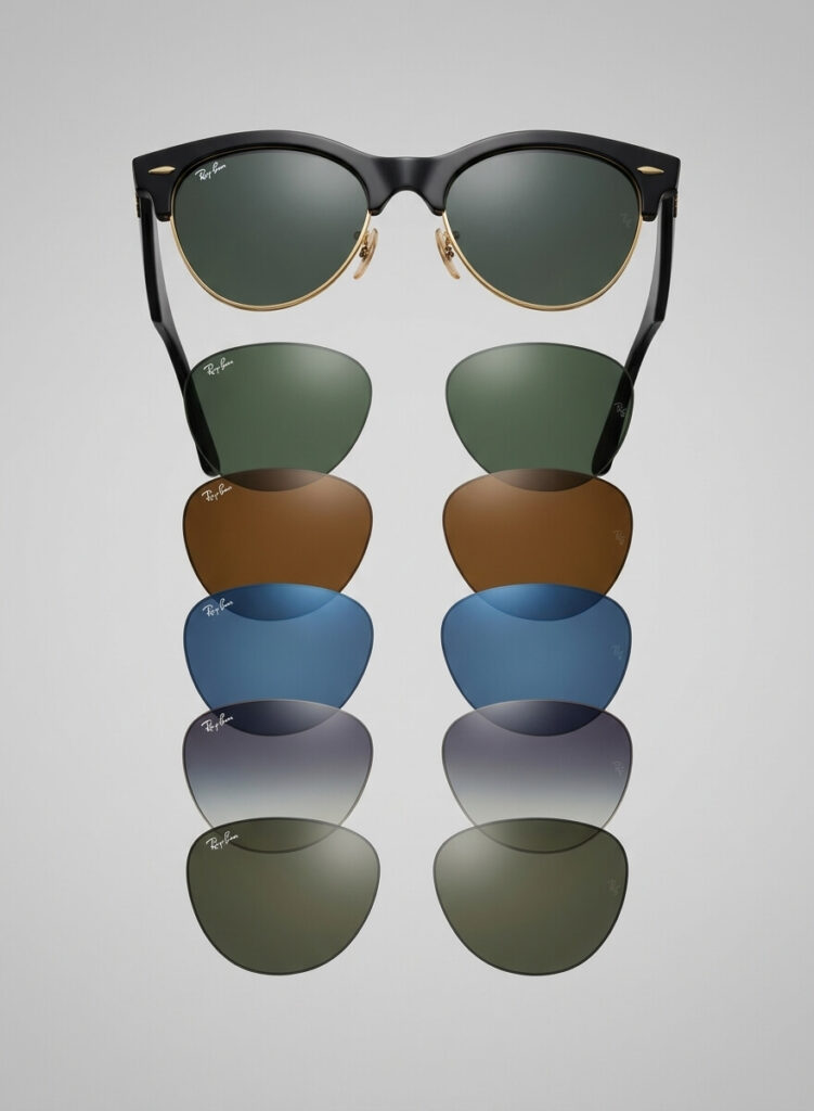 Lenti originali Ray-Ban RB2341 Clubmaster Way | Ricambio ufficiale