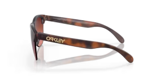 Aste originali Oakley OO9374 Frogskins Lite, colore 50 · Marrone opaco tartaruga