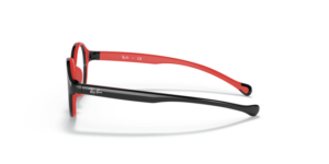 Aste originali Ray-Ban RB9075V, colore 3876 · Nero su rosso