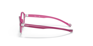 Aste originali Ray-Ban RB9075V, colore 3878 · Trasparente su fuchsia