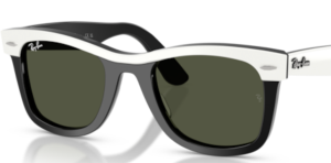 Lenti originali Ray-Ban RB2240 Wayfarer, colore 31 · Verde