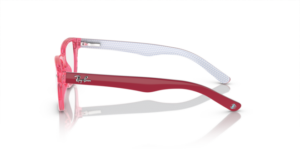 Aste originali Ray-Ban RB1555, colore 3978 · Trasparente rosa