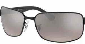 Lenti originali Ray-Ban RB3566CH, colore 5J · Argento specchio chromance polarizzato · plastica